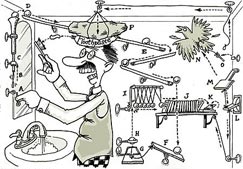 Rube Goldberg's machine