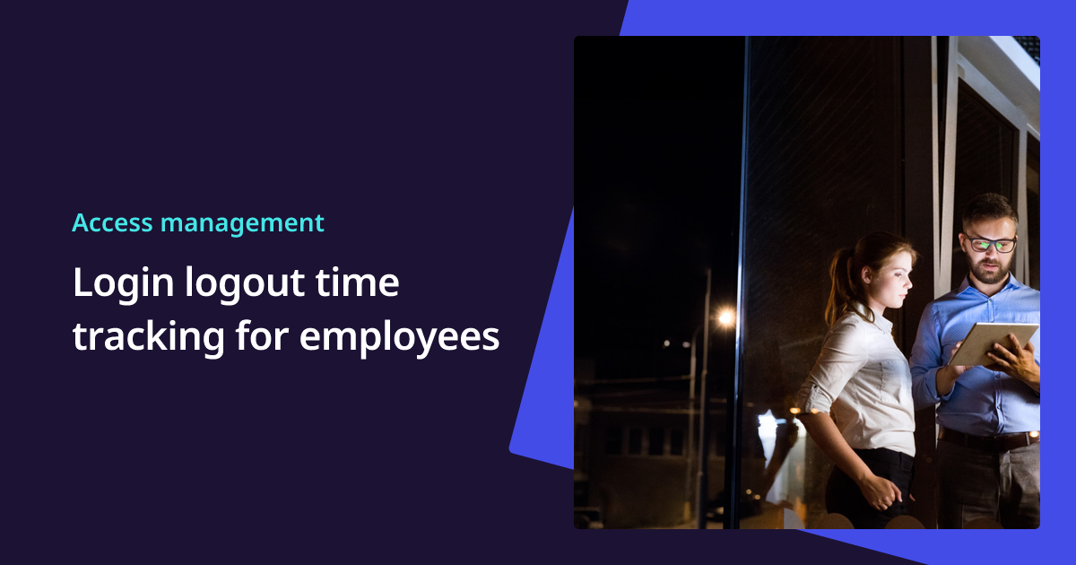 Login logout time tracking for employees