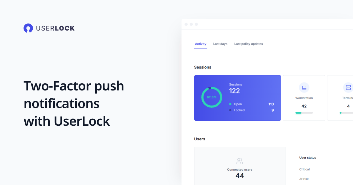 Two-Factor Push Notifications with UserLock