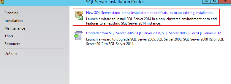 New SQL Server
