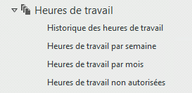 Heures de travail