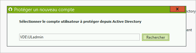 Protéger un nouveau compte