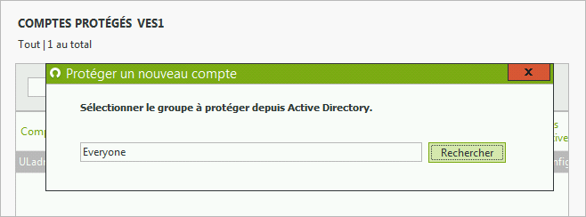 Protéger un nouveau compte