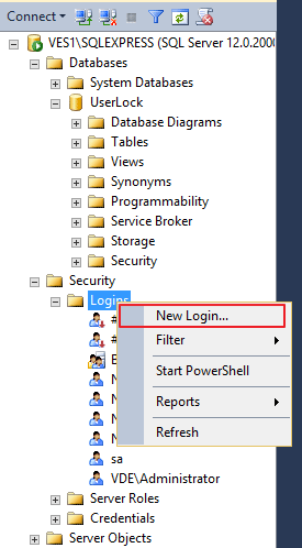 New Login