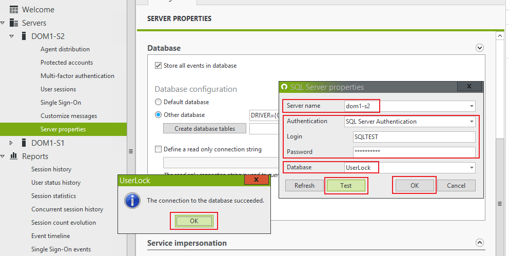 SQL Server Properties