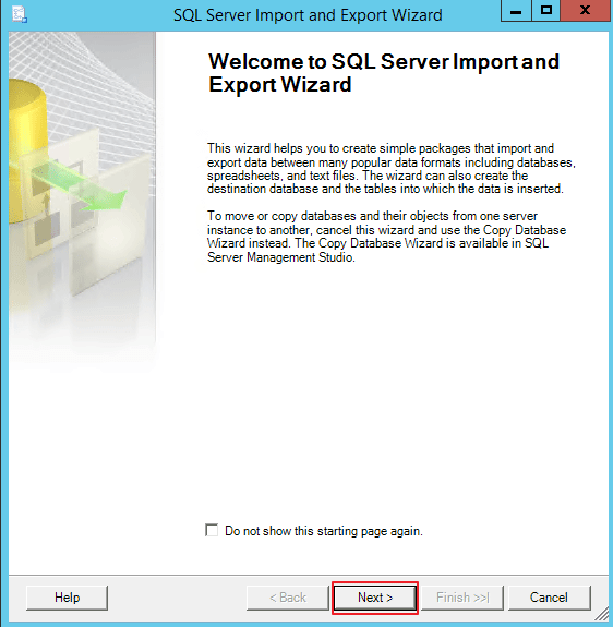 Welcome to SQL Server