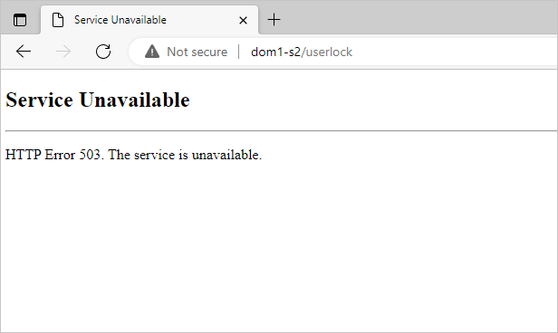 sql 2008 declarando serviços http erro 503