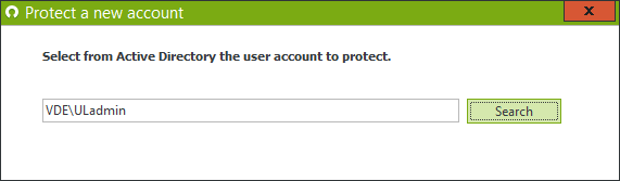 Protect a new account