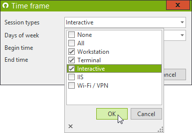 Windows 络守门人UserLock教程：阻止规定时间以外的访问连接