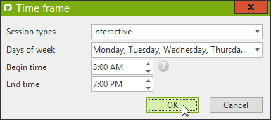 Windows 络守门人UserLock教程：阻止规定时间以外的访问连接