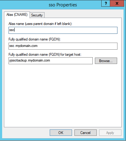 Update your internal DNS